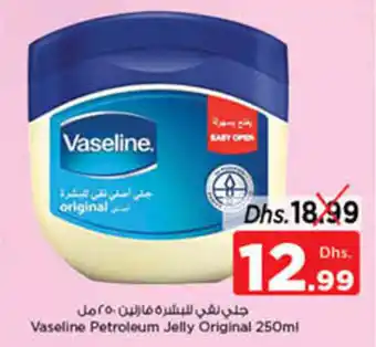Nesto Vaseline Petroleum Jelly Original 250ml offer