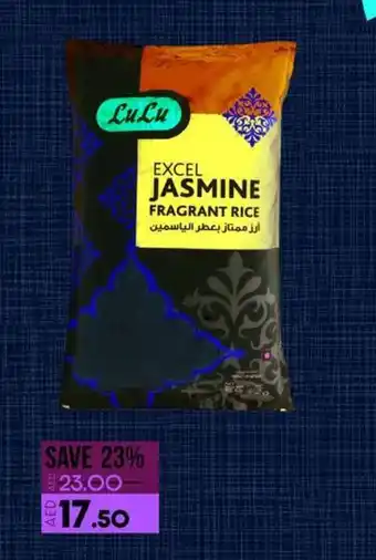 Lulu Hypermarket Excel Jasmine Rice 5kg offer