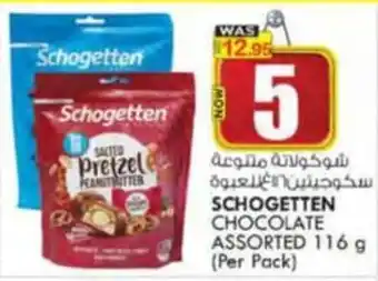 KM Trading SCHOGETTEN CHOCOLATE ASSORTED 116 g offer