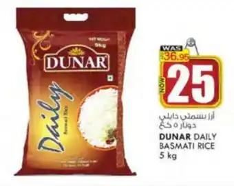 KM Trading DUNAR DAILY BASMATI RICE 5 kg offer