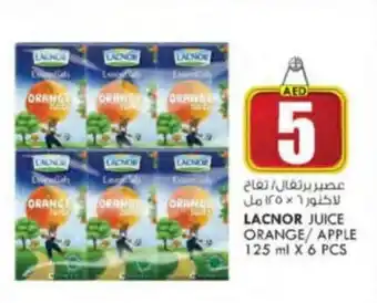 KM Trading LACNOR JUICE ORANGE/APPLE 125 ml X 6 PCS offer