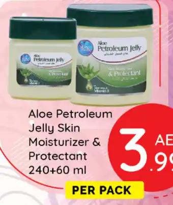 Day To Day Aloe Petroleum Jelly Skin Moisturizer & Protectant 240+60ml offer