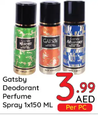 Day To Day Gatsby Deodorant Perfume Spray 1x150 ML offer