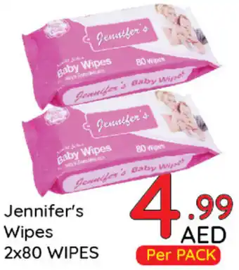 Day To Day Jennifer's Baby Wipes 2x80 WIPES offer