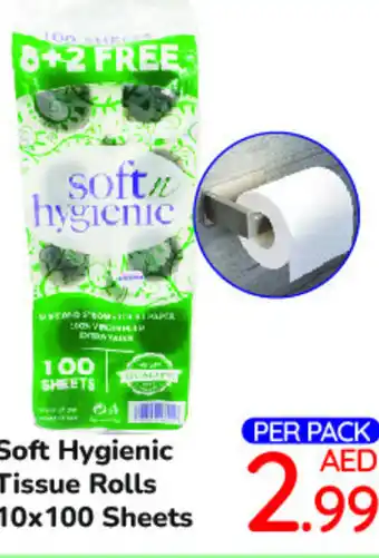 Day To Day Soft Hygienic Tissue Rolls 10x100 Sheets offer