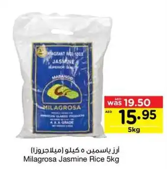 Abu Dhabi Coop Milagrosa Jasmine Rice 5kg offer