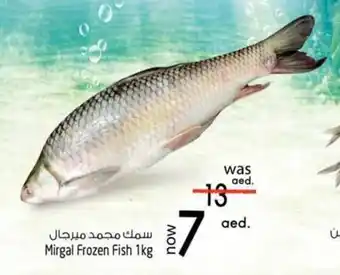Safari Hypermarket Mirgal Frozen Fish 1kg offer