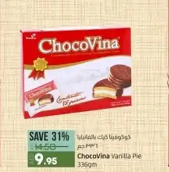 Lulu Hypermarket ChocoVina Vanilla Pie 336gm offer