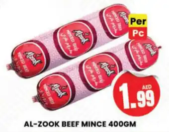 Al Madina Hypermarket AL-ZOOK BEEF MINCE 400gm offer