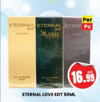 Al Madina Hypermarket ETERNAL LOVE EDT 50mL offer