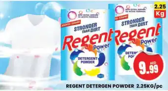 Al Madina Hypermarket REGENT DETERGEN POWDER 2.25KG/pc offer