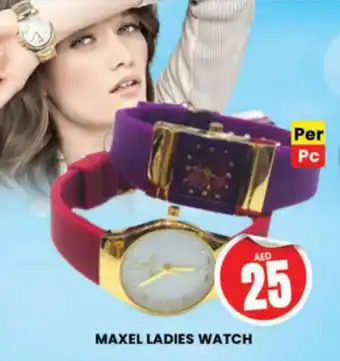 Al Madina Hypermarket MAXEL LADIES WATCH offer