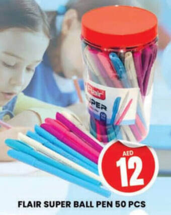Al Madina Hypermarket FLAIR SUPER BALL PEN 50 PCS offer