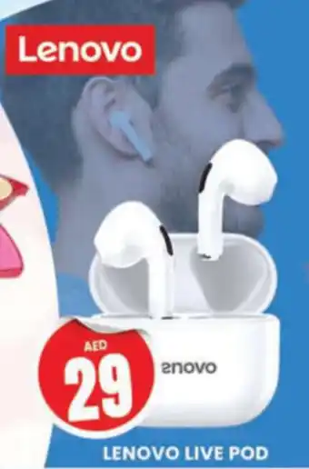 Al Madina Hypermarket LENOVO LIVE POD offer