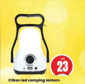Al Madina Hypermarket Clikon led camping lantern offer