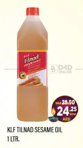 Al Adil KLF TILNAD SESAME OIL 1 LTR. offer