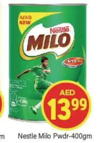 City Retail Supermarket Nestle Milo Pwdr-400gm offer