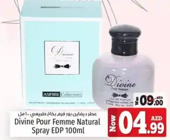 Kenz Hypermarket Divine Pour Femme Natural Spray EDP 100ml offer