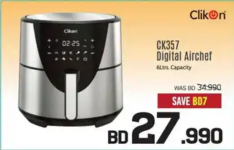 Sharaf DG Clikon CK357 Digital Airchef offer