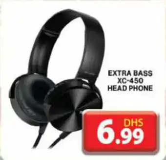 Grand Mall Sharjah EXTRA BASS XC-450 HEAD PHONE offer