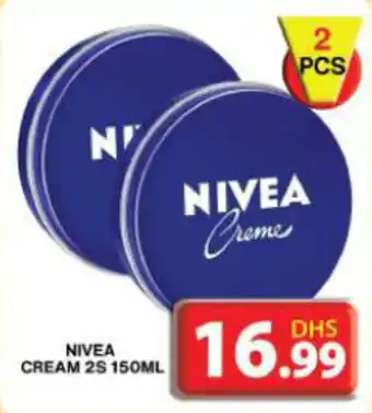 Grand Mall Sharjah NIVEA CREAM 2S 150ML offer
