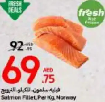 Carrefour Salmon Fillet, Per Kg offer