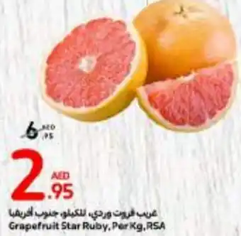 Carrefour Grapefruit Star Ruby, Per Kg offer