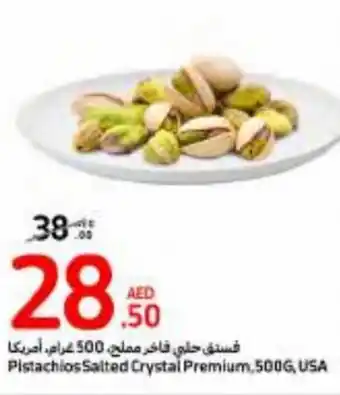 Carrefour Pistachios Salted Crystal Premium.500G, offer
