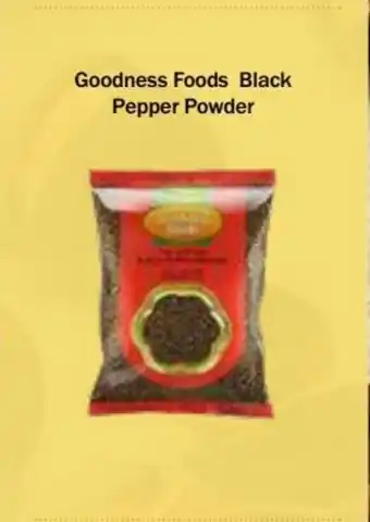 Choithrams Goodness Foods Black Pepper Powder offer