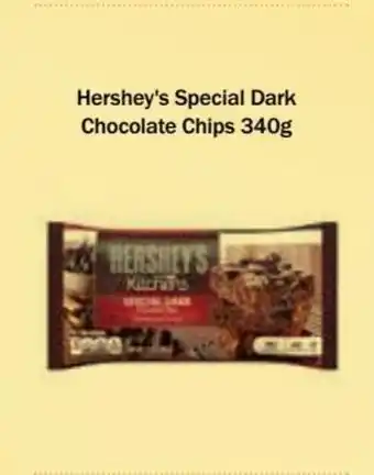 Choithrams Hershey's Special Dark Chocolate Chips 340g offer