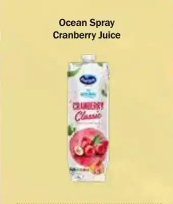 Choithrams Ocean Spray Cranberry Juice offer