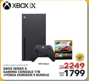 E City XBOX SERIES X GAMING CONSOLE 1TB +FORZA HORIZON 5 BUNDLE offer
