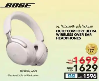 E City BOSE QUIETCOMFORT ULTRA WIRELESS OVER EAR HEADPHONES offer