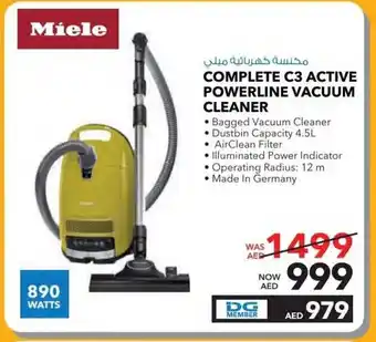 E City Miele COMPLETE C3 ACTIVE POWERLINE VACUUM CLEANER 890WATTS offer