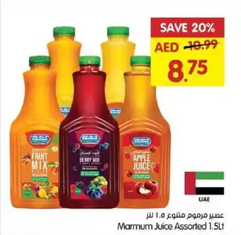 Gala Supermarket Marmum Juice Assorted 1.5Lt offer