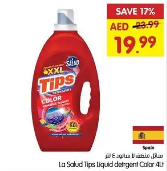 Gala Supermarket La Salud Tips Liquid detrgent Color 4Lt offer
