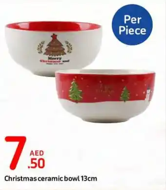 Carrefour Christmas ceramic bowl 13cm offer