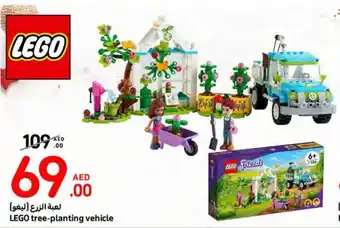 LEGO tree-planting vehicle