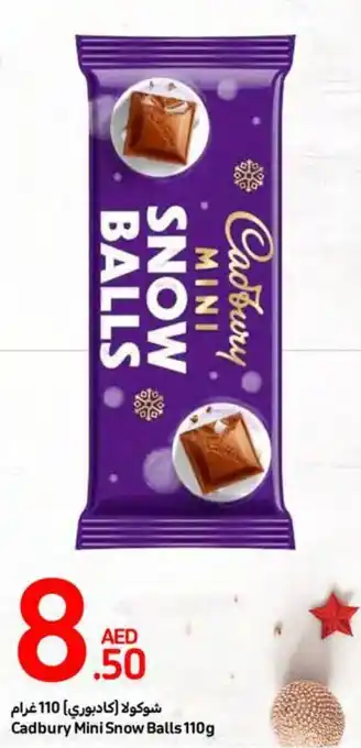 Carrefour Cadbury Mini Snow Balls 110g offer