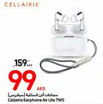 Carrefour Cellairis Earphone Air Lite TWS offer