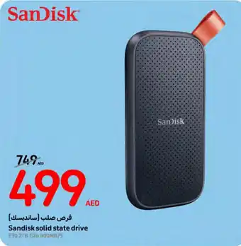 Carrefour Sandisk solid state drive offer