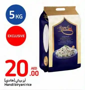 Carrefour Handi biryani rice 5kg offer