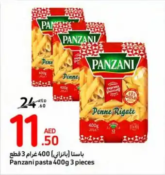 Carrefour Panzani pasta 400g 3 pieces offer