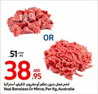 Carrefour Veal Boneless Or Mince, Per Kg, Australia offer