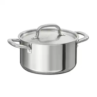 Ikea Ikea 365+ pot with lid, stainless steel, 3.0 l offer