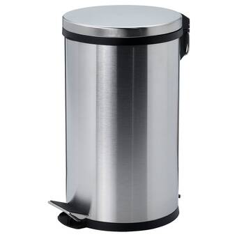 Ikea Snörpa pedal bin, stainless steel, 5 l offer