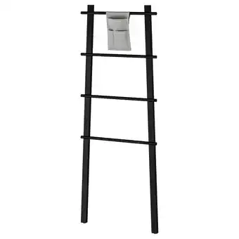 Ikea Vilto towel stand, black offer