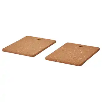 Ikea Heat pot stand, cork, 23x17 cm offer