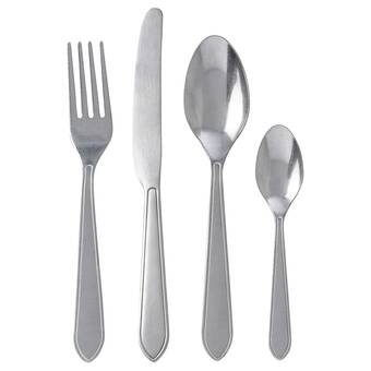 Ikea Identitet 16-piece cutlery set, stainless steel offer