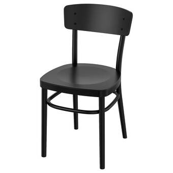 Ikea Idolf chair, black offer